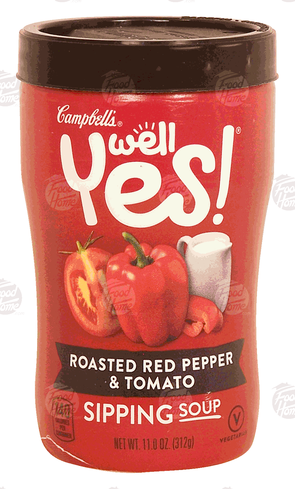 Campbell's Sipping Soup roasted red pepper & tomato soup Full-Size Picture